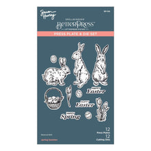 Charger l'image dans la galerie, Spellbinders - Press Plate & Die By Simon Hurley - Spring Bunnies - Spring Sampler. Spring Bunnies Press Plate & Die Set is part of the Spring Sampler Collection by Simon Hurley. Available at Embellish Away located in Bowmanville Ontario Canada.