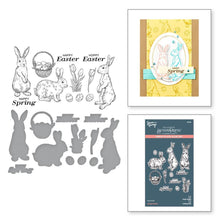 Charger l'image dans la galerie, Spellbinders - Press Plate & Die By Simon Hurley - Spring Bunnies - Spring Sampler. Spring Bunnies Press Plate & Die Set is part of the Spring Sampler Collection by Simon Hurley. Available at Embellish Away located in Bowmanville Ontario Canada. Example by brand ambassador.