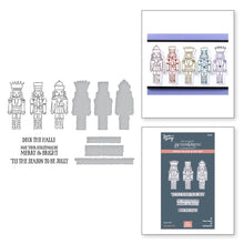 將圖片載入圖庫檢視器 Spellbinders - Press Plate & Die Set By Simon Hurley - Nutcracker Trio. With four press plates and four dies, this set is perfect for creating a nutcracker army! Available at Embellish Away located in Bowmanville Ontario Canada.