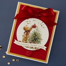 將圖片載入圖庫檢視器 Spellbinders - Rub-ons - Joyful Season. Images include Holiday Tree, Presents, Bird...etc. Available at Embellish Away located in Bowmanville Ontario Canada. Example by brand ambassador.