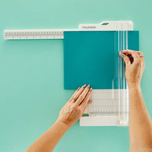 Load image into Gallery viewer, Spellbinders - Tool - 12" Paper Trimmer & Scorer. 6 x 12-inch trimmer; includes one cutting blade and one scoring blade. Available at Embellish Away in Bowmanville Ontario Canada.