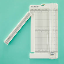 Load image into Gallery viewer, Spellbinders - Tool - 12" Paper Trimmer & Scorer. 6 x 12-inch trimmer; includes one cutting blade and one scoring blade. Available at Embellish Away in Bowmanville Ontario Canada.
