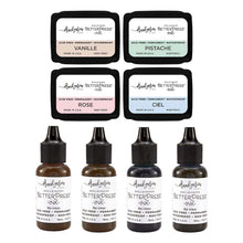 Load image into Gallery viewer, Spellbinders - BetterPress Mini Ink Pads + Reinkers Bundle - Blushing Macarons. Available at Embellish Away located in Bowmanville Ontario Canada.