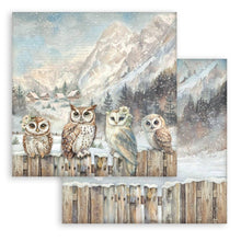 Load image into Gallery viewer, Stamperia - 8X8 Paper Pad - The Owl's House. 10 sheets. Available at Embellish Away located in Bowmanville Ontario Canada.