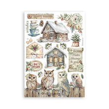 Load image into Gallery viewer, Stamperia - A5 Washi Pad - The Owl's House. Available at Embellish Away located in Bowmanville Ontario Canada.