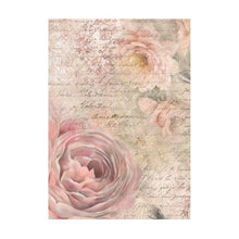 Charger l'image dans la galerie, Stamperia - Assorted Rice Paper Backgrounds A6 - 8/Sheets - Shabby Rose. Rice papers are wafer thin and can be used for wrapping, decoupage, painting, molding and are perfect for mixed media projects and other paper crafts. Available at Embellish Away located in Bowmanville Ontario Canada.
