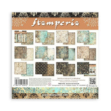 Charger l'image dans la galerie, Stamperia - Backgrounds Double-Sided Paper Pad 8"X8" - 10/Pkg - Sir Vagabond In Fantasy World. The perfect start to your scrapbooks, cards and more! Available at Embellish Away located in Bowmanville Ontario Canada.