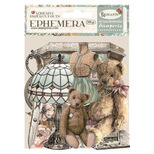 Load image into Gallery viewer, Stamperia - Cardstock Ephemera Adhesive Paper Cut Outs - Brocante Antiques. While you need the perfect paper to start your project, you also need the perfect embellishment to finish your project! Available at Embellish Away located in Bowmanville Ontario Canada.