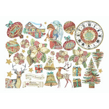 गैलरी व्यूवर में इमेज लोड करें, Stamperia - Cardstock Ephemera Adhesive Paper Cut Outs - Christmas Greetings. While you need the perfect paper to start your project, you also need the perfect embellishment to finish your project! Available at Embellish Away located in Bowmanville Ontario Canada.