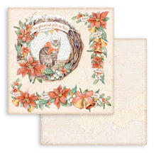 Load image into Gallery viewer, Stamperia - Double-Sided Paper Pad 12"X12" - 10/Pkg - All Around Christmas. Start your project off right with the perfect paper for scrapbook pages, greeting cards, bookmarks, gift cards, mixed media and much more! Available at Embellish Away located in Bowmanville Ontario Canada.