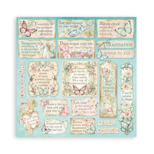 Charger l'image dans la galerie, Stamperia - Double-Sided Paper Pad 8"X8" - 10/Pkg - Wonderland, 10 Designs/1 Each. Available in a variety of designs, each sold separately. Contains ten 8x8 inch sheets of double-sided paper, each with a different design. Acid free. Available at Embellish Away located in Bowmanville Ontario Canada.