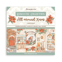 Load image into Gallery viewer, Stamperia - Double-Sided Paper Pad 12"X12" - 10/Pkg - All Around Christmas. Start your project off right with the perfect paper for scrapbook pages, greeting cards, bookmarks, gift cards, mixed media and much more! Available at Embellish Away located in Bowmanville Ontario Canada.