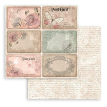 Charger l'image dans la galerie, Stamperia - Double-Sided paper Pad 12"X12" - 10/Pkg - Shabby Rose. Available in a variety of designs, each sold separately. Contains ten sheets of 12x12 inch sheets of double sided paper, each with a different design. Acid free. Available at Embellish Away located in Bowmanville Ontario Canada.