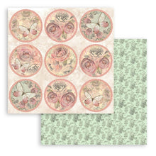 Charger l'image dans la galerie, Stamperia - Double-Sided paper Pad 12"X12" - 10/Pkg - Shabby Rose. Available in a variety of designs, each sold separately. Contains ten sheets of 12x12 inch sheets of double sided paper, each with a different design. Acid free. Available at Embellish Away located in Bowmanville Ontario Canada.