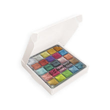 Load image into Gallery viewer, Stamperia - Metallic Watercolor Paint Set - 24 Colors. Bring a shimmering touch of elegance. Available at Embellish Away in Bowmanville Ontario Canada.