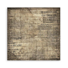 गैलरी व्यूवर में इमेज लोड करें, Stamperia - Polyester Fabric 12"X12" - 4/Pkg - Coffee And Chocolate. This fabric can be sewn by hand or machine, or use with craft glue. It can be washed by hand in cold water. Ready to use on greeting cards, mixed media, altered art and more. Available at Embellish Away located in Bowmanville Ontario Canada.