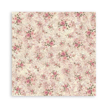Charger l'image dans la galerie, Stamperia - Polyester Fabric 12"X12" - 4/Pkg - Shabby Rose. This fabric can be sewn by hand or machine, or used with craft glue. It can be washed by hand in cold water. Ready to use on greeting cards, mixed media, altered art and more. Available at Embellish Away located in Bowmanville Ontario Canada.