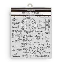 Load image into Gallery viewer, Stamperia - Thick Stencil - A New Beginning - Formulas