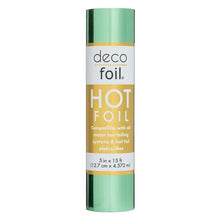 Charger l'image dans la galerie, Therm-O Web - Deco Foil Hot Foil Roll - 5" x 15 ft. - Mint. Available at Embellish Away located in Bowmanville Ontario Canada.