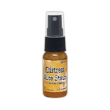 將圖片載入圖庫檢視器 Tim Holtz - Distress Mica Stain - 1oz - Select from Drop Down. Tim Holtz Mica Stains add colorful, pearlescent shimmer to paper crafts or mixed media projects. Mica stains adhere to paper, canvas, wood, fabric and other porous surfaces. Available at Embellish Away located in Bowmanville Ontario Canada. Flickering Candle