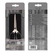 Charger l'image dans la galerie, Tim Holtz - Haberdashery Scissors - 6". TONIC STUDIOS-Tim Holtz Haberdashery Scissors. Introducing the latest addition to the Tim Holtz and Tonic Studios Collection! Available at Embellish away located in Bowmanville Ontario Canada.
