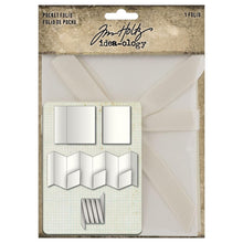 Load image into Gallery viewer, Tim Holtz - Idea-ology - Pocket Folio - 1 Piece. The accordion-style booklet unfolds like a visual journey, providing a continuous canvas for your collection of photos, memorabilia, and cherished moments. Available at Embellish Away located in Bowmanville Ontario Canada.