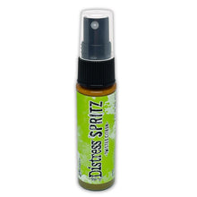 將圖片載入圖庫檢視器 Tim Holtz = Distress Spritz 1oz Bottle - Select from Drop Down. Uncharted Mariner, Picked Raspberry, Spiced Marmalade, Fossilized Amber, Peeled Paint, Twisted Citron, Worn Lipstick, Walnut Stain, Wilted Violet, Barn Door, Weathered Wood, Peacock Feathers Available at Embellish Away located in Bowmanville Ontario Canada Twisted Citron