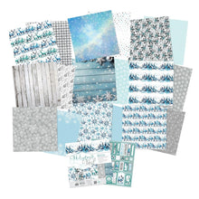 Load image into Gallery viewer, Tonic Studios - Art Pad 12"x12" - Winter's Veil. Introducing the Winter's Veil collection, featuring outstanding products and imagery that beautifully capture the essence of a winter's night. Available at Embellish Away located in Bowmanville Ontario Canada.