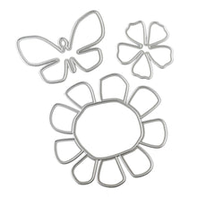 Cargar imagen en el visor de la galería, Vicki Boutin Shape Dies - Floral and Butterfly, a set of three versatile dies designed to add intricate and captivating shapes to your crafting projects. Includes 3 pieces. Available at Embellish Away located in Bowmanville Ontario Canada.