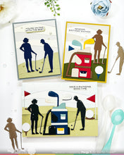 Charger l'image dans la galerie, Waffle Flower - Clear Stamp & Die Combo - Golf Puns. Available at Embellish Away located in Bowmanville Ontario Canada. Example by Marge Y.