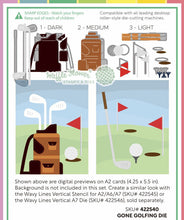 Load image into Gallery viewer, Waffle Flower - Die - Gone Golfing. Available at Embellish Away in Bowmanville Ontario Canada.