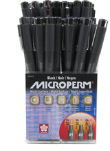 Charger l'image dans la galerie, Sakura- Microperm Pen - Black. Crafters use it to decorate everything from wooden letters to vinyl. Available at Embellish Away in Bowmanville Ontario Canada.