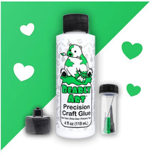 Charger l'image dans la galerie, Bearly Art - Precision Craft Glue - The Original. 4 Fl Oz, Tip Kit, Tip Cap. CLEAR-DRYING, MULTIPLE-SIZED TIPS, WRINKLE & CLUMP RESISTANT, NON-TOXIC & FREEZE/THAW STABLE. Available at Embellish Away located in Bowmanville Ontario Canada.