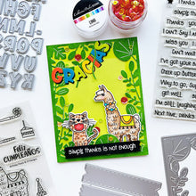 गैलरी व्यूवर में इमेज लोड करें, Catherine Pooler - Cover Plate Die - Deepest Darkest Peru. Home to many of our Peruvian critters (and Paddington Bear) the Deepest Darkest Peru Cover Plate Die creates a lush jungle scene. Available at Embellish Away located in Bowmanville Ontario Canada. Example by brand ambassador.