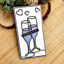 Charger l'image dans la galerie, Creative Expressions - Craft Dies One-Liner Collection - Champagne Flutes