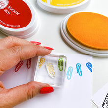 Cargar imagen en el visor de la galería, Catherine Pooler - Stamp Set - Desktop Treasures. Those of us who love everything crafty usually have lots of treasures in our stationery collections. To celebrate this love we bring you the Desktop Treasures Stamp Set and Dies. Funky scissors, a printed stapler and a favorite mug of pens that bring you joy in your creative space will do the same stamped on a card for a friend. Tell them "you are one of my favorite treasures" or send "just a not to say thanks". This set is versatile and fun for all occasion