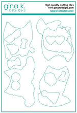 Charger l'image dans la galerie, Gina K. Designs - Dies - Forest Friend Additions. Our dies are compatible with most die cutting machines. Follow the manufacturer's instructions for your specific machine for cutting wafer thin dies. The Forest Friend Additions Die set coordinates with the Forest Friend Additions Stamp Set. Each sold separately. Made in USA. Available at Embellish Away located in Bowmanville Ontario Canada.