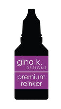 Load image into Gallery viewer, Gina K. Designs - Ink Refills - Orchid & Lilac. These Acid Free and PH-Neutral. Use to re-ink Gina K. Designs Color Coordinates Ink Pad and for other techniques. Available: Orchid Light, Orchid Medium, Orchid Dark, Lilac Light, Lilac Medium, Lilac Dark. Available at Embellish Away located in Bowmanville Ontario Canada.