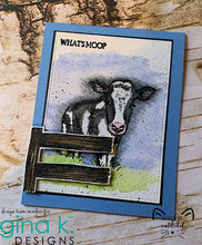 Charger l'image dans la galerie, Gina K. Designs - Stamp & Die Set - Beautiful Barnyard. Melanie Muenchinger continues her nature series and follows up Farmyard Friends with the coordinating Beautiful Barnyard set. Available at Embellish Away located in Bowmanville Ontario Canada. Example by brand ambassador.
