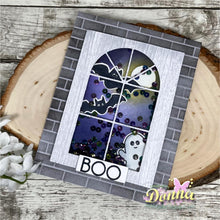 Charger l'image dans la galerie, Gina K. Designs - Stamps - Frightful and Delightful. Frightful and Delightful is a stamp set by Beth Silika. This set is made of premium clear photopolymer and measures 6" X 8". Made in the USA. Available at Embellish Away located in Bowmanville Ontario Canada. Card design by Donna.