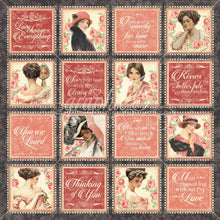 Load image into Gallery viewer, Graphic 45 - Collector's Edition Pack 12"X12" - Mon Amor. The perfect addition to your cards, scrapbooks and other paper crafts! This package contains 24 12x12 inch double-sided papers in 12 designs (two of each design). Archival quality. Made in USA. Available at Embellish Away located in Bowmanville Ontario Canada.