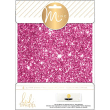 गैलरी व्यूवर में इमेज लोड करें, Heidi Swapp - Minc Glitter Sheets 6X8 4/Pkg. A glitzy finish to projects with glitter foil sheets! Available at Embellish Away in Bowmanville Ontario Canada.