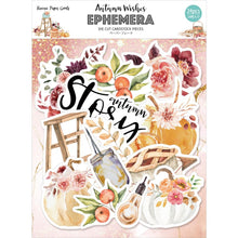 Cargar imagen en el visor de la galería, Memory Place - Kawaii Paper Goods Bundle Box - Autumn Wishes. Kawaii Paper Autumn Wishes quarterly bundle includes: 12 double-sided 12x12 inch Cardstock (2 each/6 designs), 1 Pack of Ephemera Die Cut Cardstock, 24 Sheets of 6x6 inch Origami Papers (6 each/4 designs), 1 clear stamp set, 1 roll of Washi tape (1 inch x 5.4 yards) and a bonus set of die-cut chipboard. Available at Embellish Away located in Bowmanville Ontario Canada.