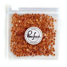Cargar imagen en el visor de la galería, Pinkfresh - Glitter Drops Essentials. Perfect for adding glitzy accents to your crafting projects! Contains 1 pack of glitter embellishment drops in mixed sizes (3mm/4mm/5mm/6mm). Available in a variety of colors: each sold separately. Available at Embellish Away located in Bowmanville Ontario Canada. Butterscotch.