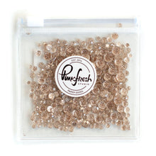Cargar imagen en el visor de la galería, Pinkfresh - Glitter Drops Essentials. Perfect for adding glitzy accents to your crafting projects! Contains 1 pack of glitter embellishment drops in mixed sizes (3mm/4mm/5mm/6mm). Available in a variety of colors: each sold separately. Available at Embellish Away located in Bowmanville Ontario Canada. Champagne.