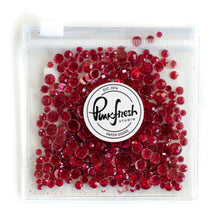 Cargar imagen en el visor de la galería, Pinkfresh - Glitter Drops Essentials. Perfect for adding glitzy accents to your crafting projects! Contains 1 pack of glitter embellishment drops in mixed sizes (3mm/4mm/5mm/6mm). Available in a variety of colors: each sold separately. Available at Embellish Away located in Bowmanville Ontario Canada. Ruby.