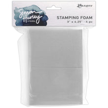 Cargar imagen en el visor de la galería, Simon Hurley - create - Stamping Foam. Use your Stencils, Dies, Masks, Embossing Folder, and items from around the house or even from the wild. Create reverse images of items by making your own stamps over and over and yes over again! Watch Simon Hurley video to see how spectacular this item is. Use with Heat tool to use and reuse. Available at Embellish Away located in Bowmanville Ontario Canada.