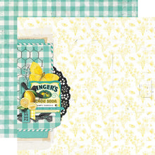Load image into Gallery viewer, Simple Stories - Simple Vintage Lemon Twist - Double-Sided Cardstock 12"X12" - Singles. Each Sheet sold separately. Available: Sweet Life, Squeeze The Day, Happy Thoughts, So Sweet, Bee Happy, Easy Peasy, Sunshine & Lemonade, Fresh Squeezed, Journal Elements, 3"X4" Elements, 4"X4" Elements4"X4" Elements, 4"X6" Elements. Available at Embellish Away located in Bowmanville Ontario Canada.