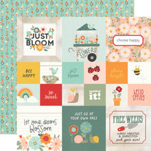 Load image into Gallery viewer, Simple Stories - Double-Sided Cardstock 12"X12" - Full Bloom - Single Sheets. Available at Embellish Away located in Bowmanville Ontario Canada. 2x2 and4x4 Elements