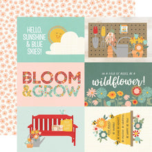 Load image into Gallery viewer, Simple Stories - Double-Sided Cardstock 12"X12" - Full Bloom - Single Sheets. Available at Embellish Away located in Bowmanville Ontario Canada. 4x6 Elements